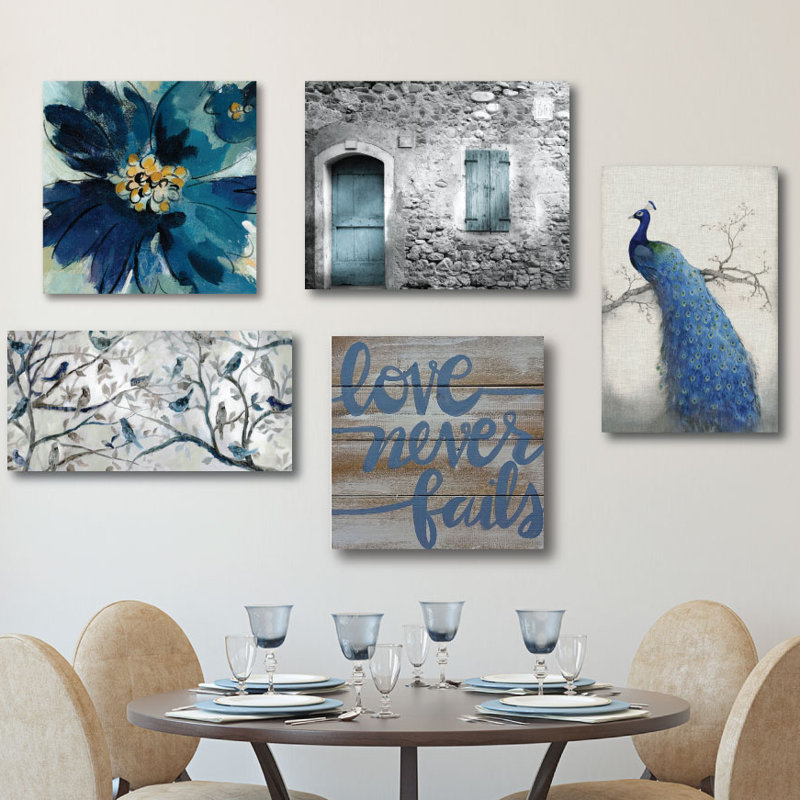 Winston Porter 5 Piece Wrapped Canvas Gallery Wall Print Set & Reviews